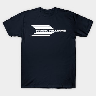 Frank Williams Racing 1969-70 team logo (no address) - white print T-Shirt